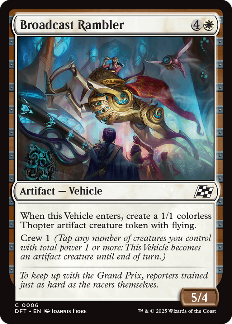 Broadcast Rambler [Aetherdrift] - Magic: The Gathering - Card Brawlers | Quebec | Canada |