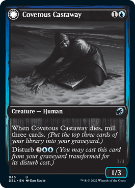 Covetous Castaway // Ghostly Castigator [Innistrad: Double Feature] - Magic: The Gathering - Card Brawlers | Quebec | Canada |