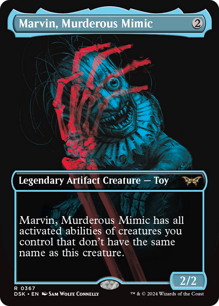 Marvin, Murderous Mimic (Showcase) [Duskmourn: House of Horror] - Magic: The Gathering - Card Brawlers | Quebec | Canada |