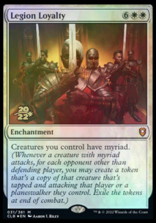 Legion Loyalty [Commander Legends: Battle for Baldur's Gate Prerelease Promos] - Magic: The Gathering - Card Brawlers | Quebec | Canada |