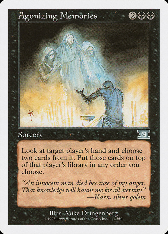Agonizing Memories [Classic Sixth Edition] - Magic: The Gathering - Card Brawlers | Quebec | Canada |