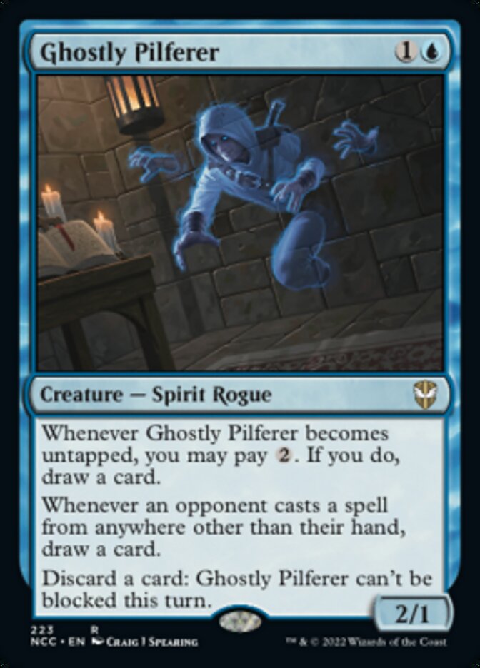 Ghostly Pilferer [Streets of New Capenna Commander] - Magic: The Gathering - Card Brawlers | Quebec | Canada |