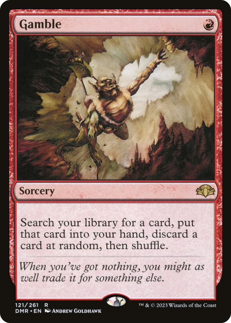 Gamble [Dominaria Remastered] - Magic: The Gathering - Card Brawlers | Quebec | Canada |