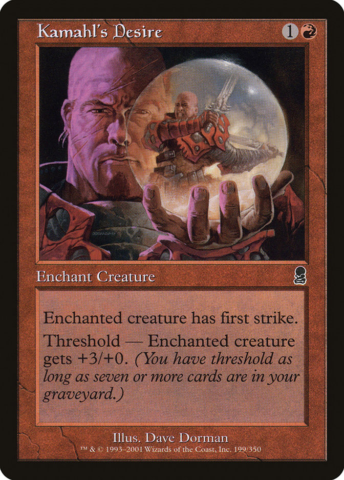 Kamahl's Desire [Odyssey] - Magic: The Gathering - Card Brawlers | Quebec | Canada |