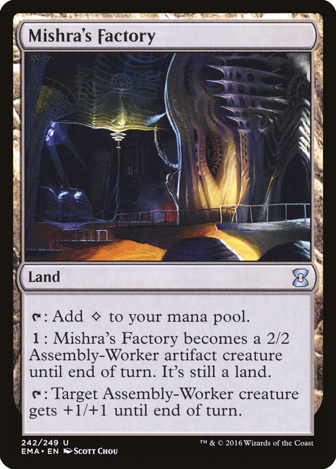 Mishra's Factory [Eternal Masters] - Magic: The Gathering - Card Brawlers | Quebec | Canada |