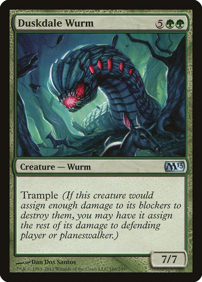 Duskdale Wurm [Magic 2013] - Magic: The Gathering - Card Brawlers | Quebec | Canada |