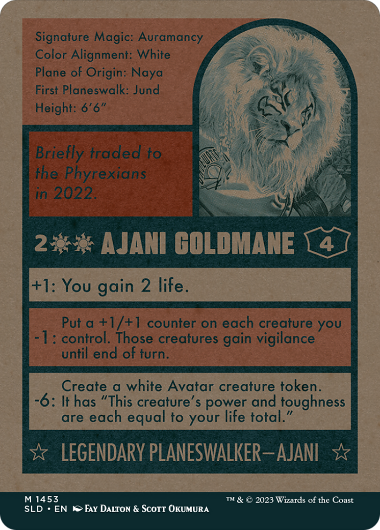 Ajani Goldmane [Secret Lair Drop Series] - Magic: The Gathering - Card Brawlers | Quebec | Canada |
