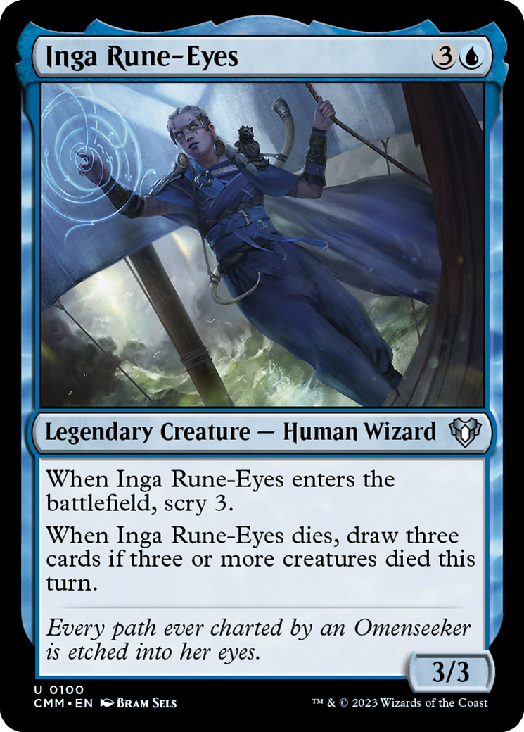 Inga Rune-Eyes [Commander Masters] - Magic: The Gathering - Card Brawlers | Quebec | Canada |