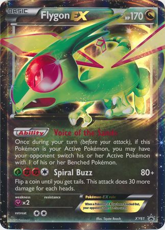 Flygon EX (XY61) (Jumbo Card) [XY: Black Star Promos] - Pokémon - Card Brawlers | Quebec | Canada |