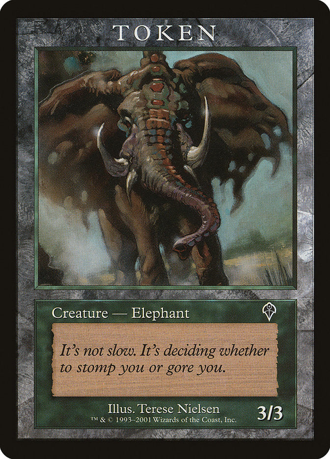 Elephant Token [Magic Player Rewards 2001] - Magic: The Gathering - Card Brawlers | Quebec | Canada |