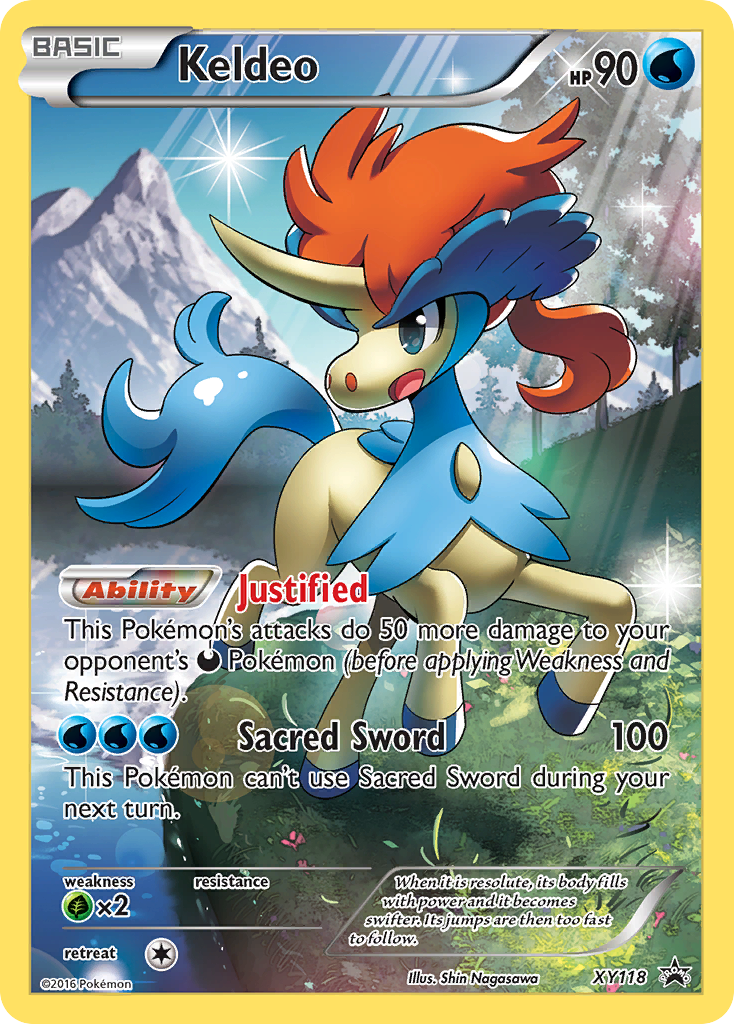 Keldeo (XY118) [XY: Black Star Promos] - Pokémon - Card Brawlers | Quebec | Canada |