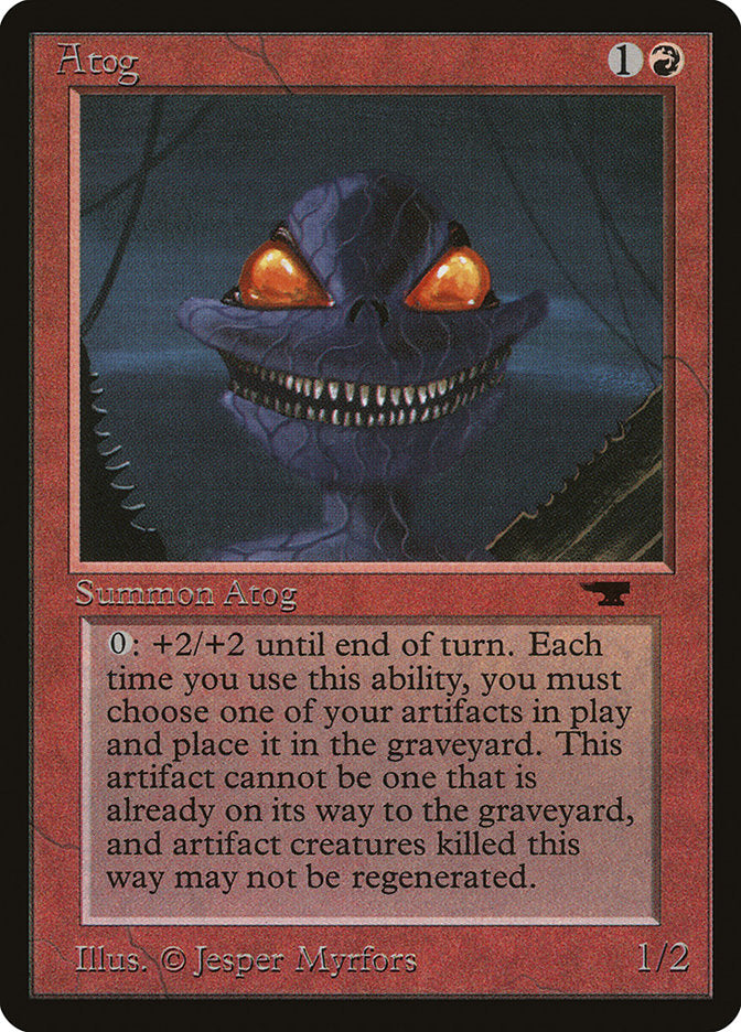 Atog [Antiquities] - Magic: The Gathering - Card Brawlers | Quebec | Canada |
