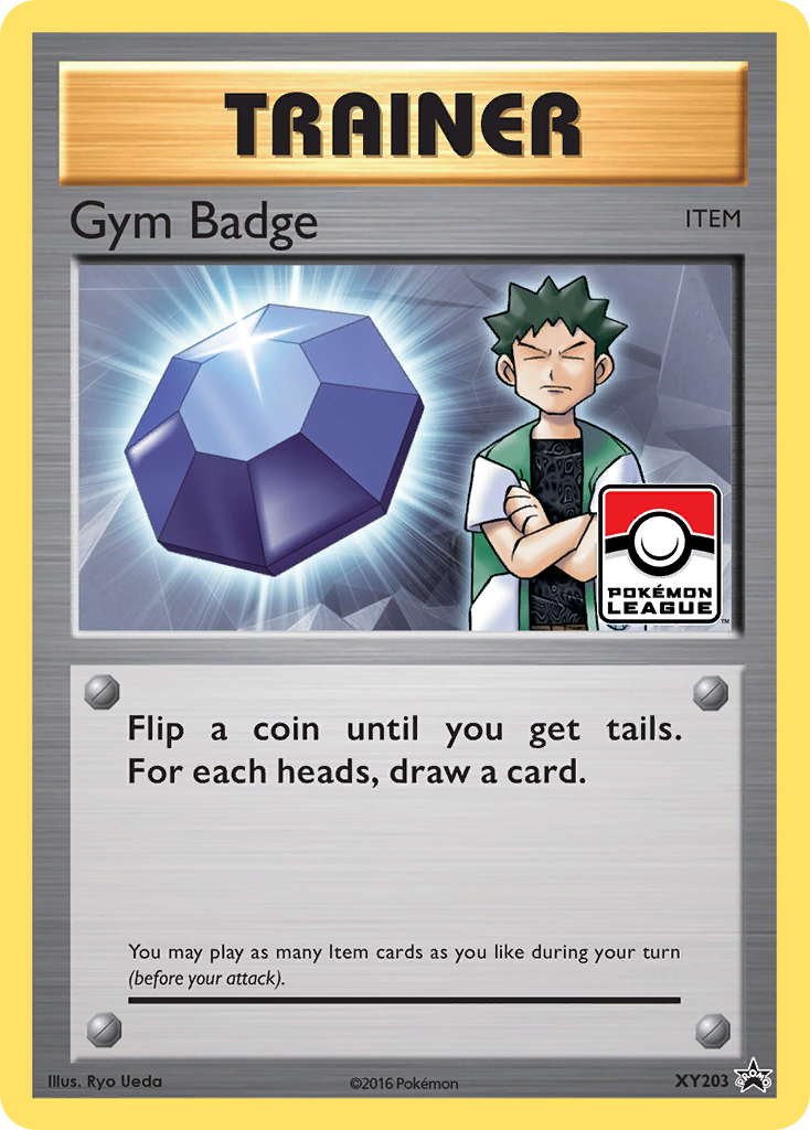 Gym Badge (XY203) [XY: Black Star Promos] - Pokémon - Card Brawlers | Quebec | Canada |