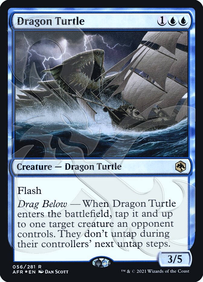 Dragon Turtle (Ampersand Promo) [Dungeons & Dragons: Adventures in the Forgotten Realms Promos] - Magic: The Gathering - Card Brawlers | Quebec | Canada |