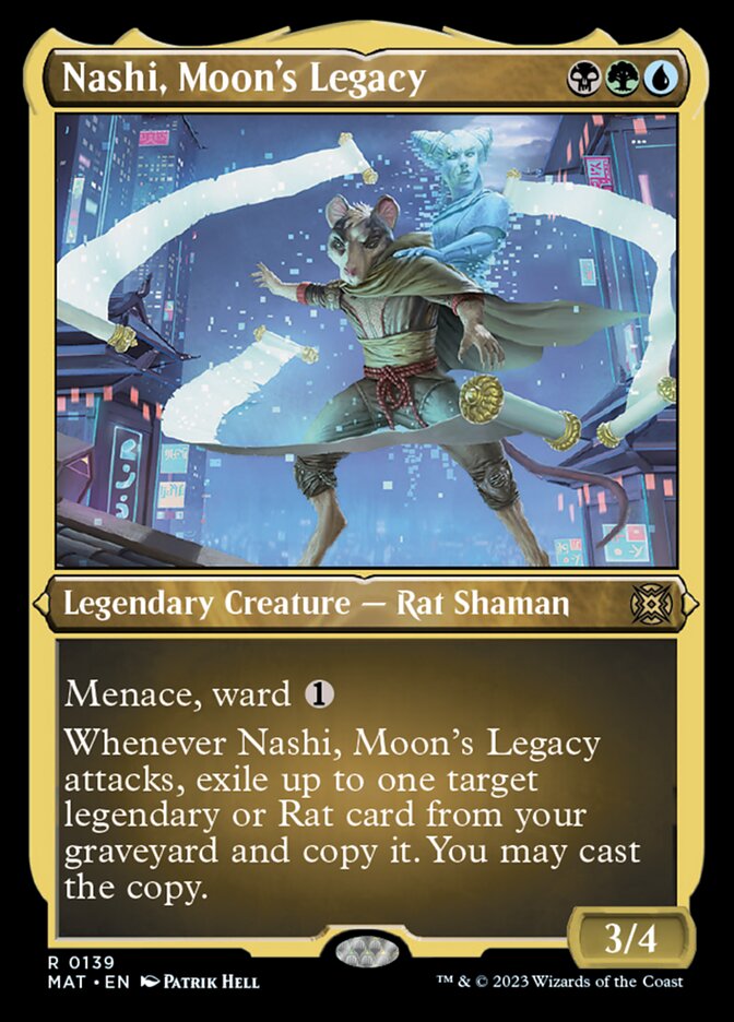 Nashi, Moon's Legacy (Foil Etched) [March of the Machine: The Aftermath] - Magic: The Gathering - Card Brawlers | Quebec | Canada |