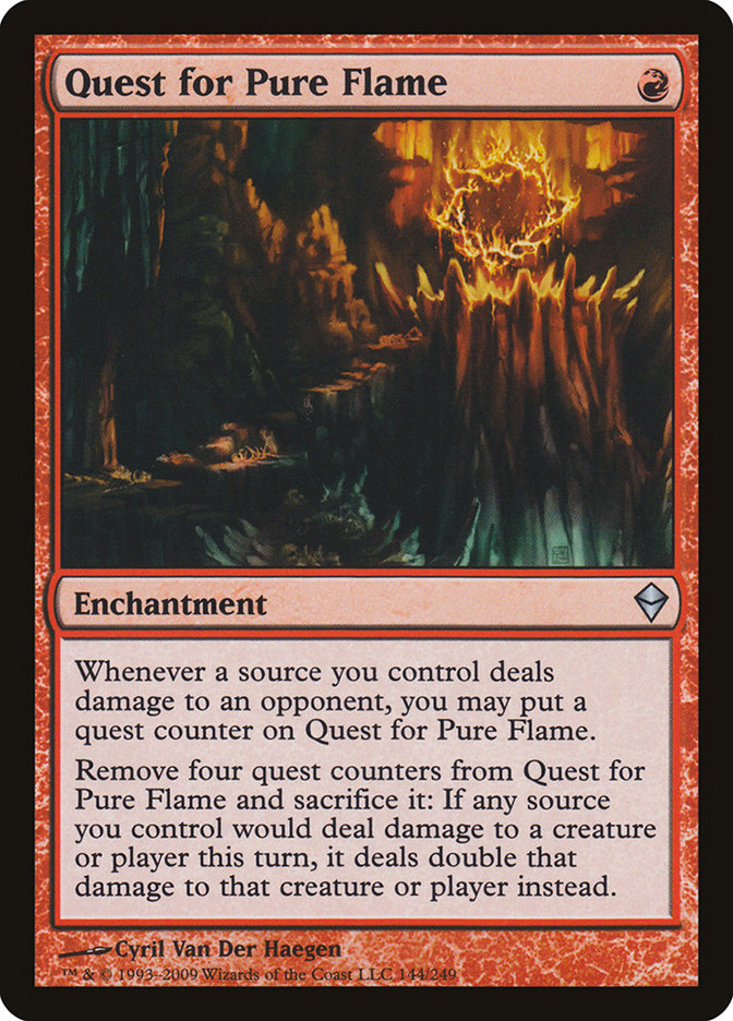 Quest for Pure Flame [Zendikar] - Magic: The Gathering - Card Brawlers | Quebec | Canada |