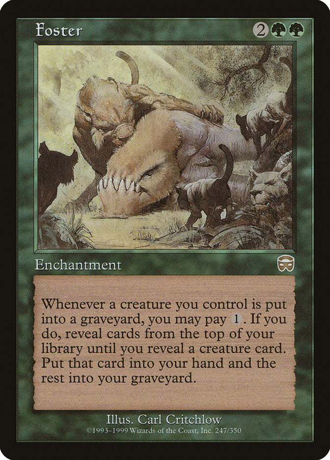 Foster [Mercadian Masques] - Magic: The Gathering - Card Brawlers | Quebec | Canada |
