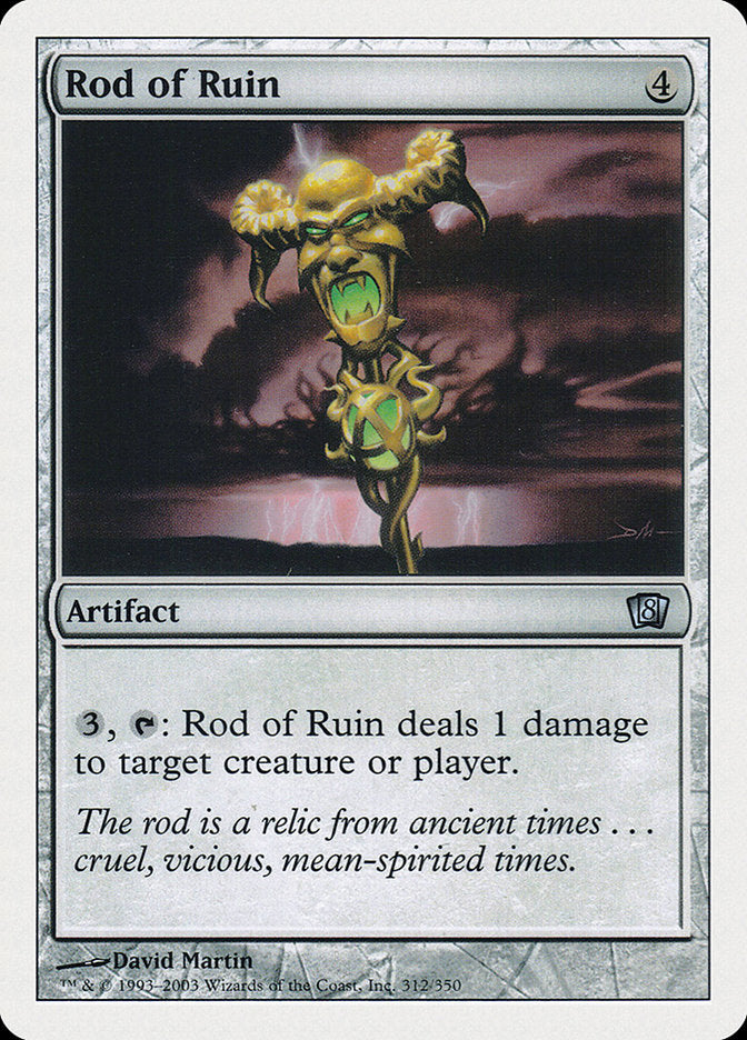 Rod of Ruin [Eighth Edition] - Magic: The Gathering - Card Brawlers | Quebec | Canada |