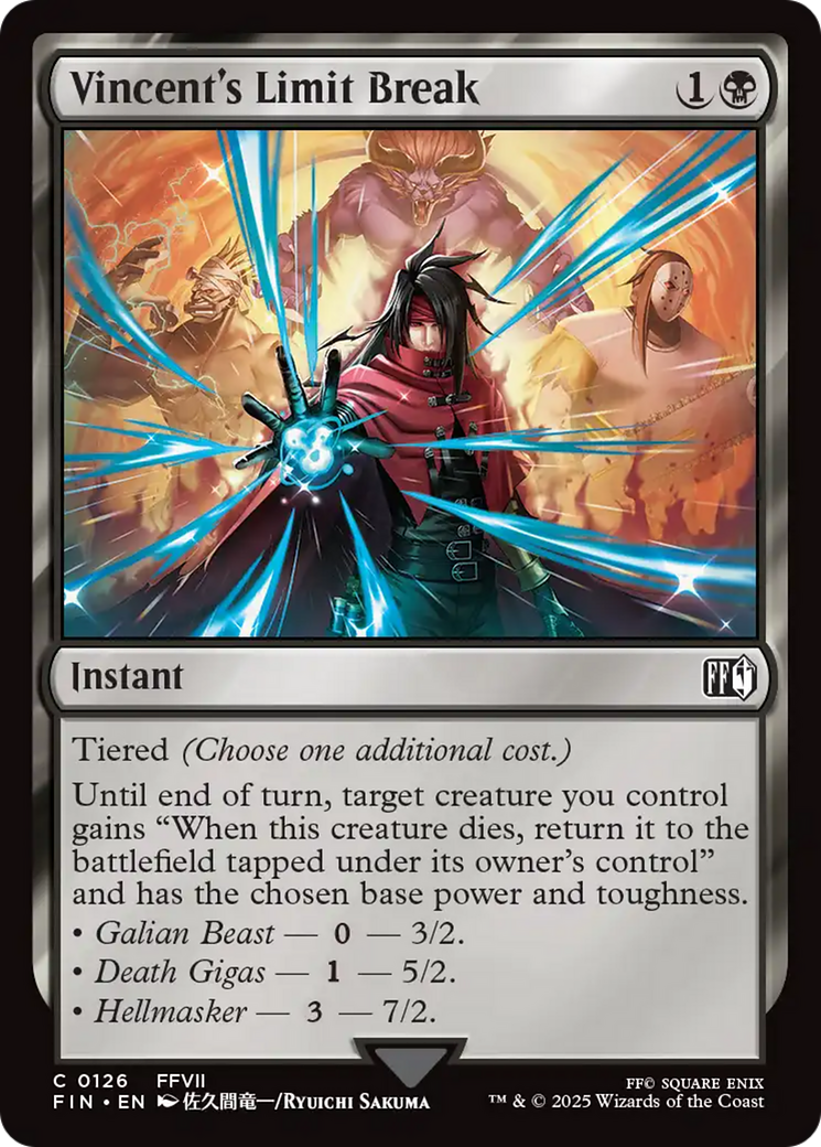 Vincent's Limit Break [FINAL FANTASY] - Magic: The Gathering - Card Brawlers | Quebec | Canada |