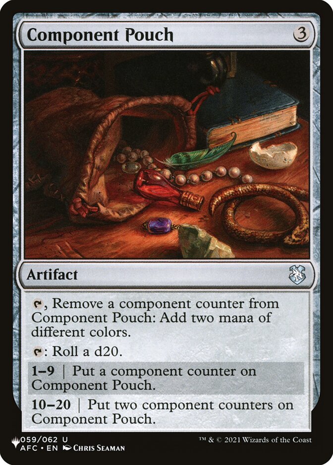 Component Pouch [The List] - Magic: The Gathering - Card Brawlers | Quebec | Canada |