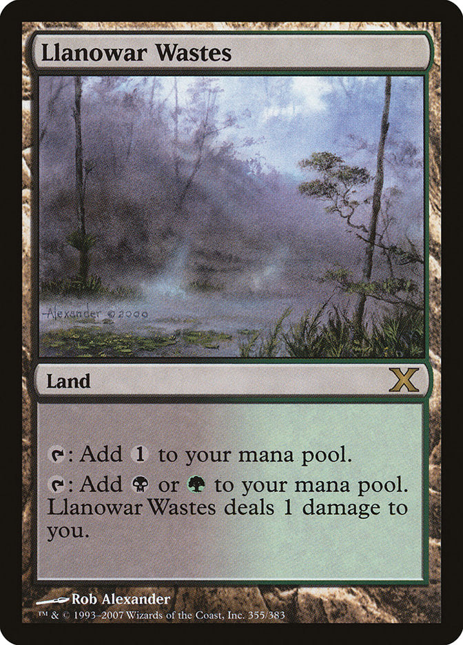 Llanowar Wastes [Tenth Edition] - Magic: The Gathering - Card Brawlers | Quebec | Canada |