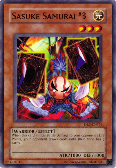 Sasuke Samurai #3 [DR2-EN011] Common - Yu-Gi-Oh! - Card Brawlers | Quebec | Canada |