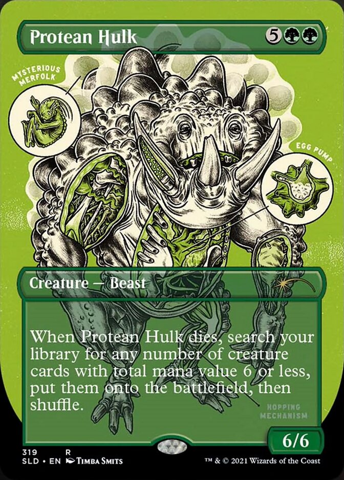 Protean Hulk (Borderless Foil Etched) [Secret Lair Drop Series] - Magic: The Gathering - Card Brawlers | Quebec | Canada |