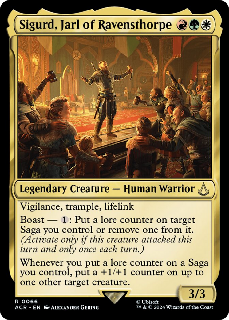 Sigurd, Jarl of Ravensthorpe [Assassin's Creed] - Magic: The Gathering - Card Brawlers | Quebec | Canada |