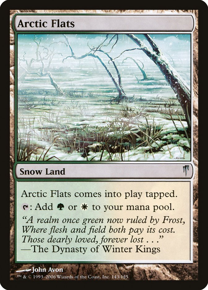Arctic Flats [Coldsnap] - Magic: The Gathering - Card Brawlers | Quebec | Canada |