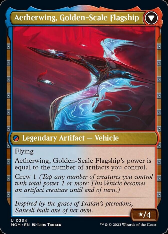 Invasion of Kaladesh // Aetherwing, Golden-Scale Flagship [March of the Machine] - Magic: The Gathering - Card Brawlers | Quebec | Canada |