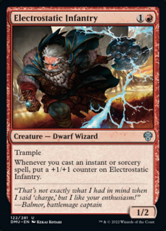 Electrostatic Infantry [Dominaria United] - Magic: The Gathering - Card Brawlers | Quebec | Canada |
