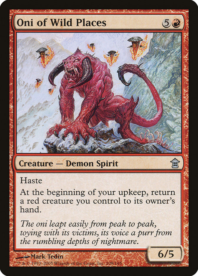 Oni of Wild Places [Saviors of Kamigawa] - Magic: The Gathering - Card Brawlers | Quebec | Canada |