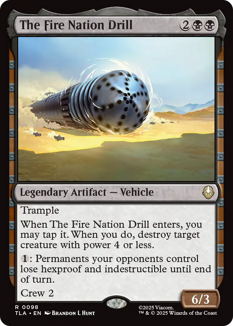 The Fire Nation Drill [Avatar: The Last Airbender] - Magic: The Gathering - Card Brawlers | Quebec | Canada |
