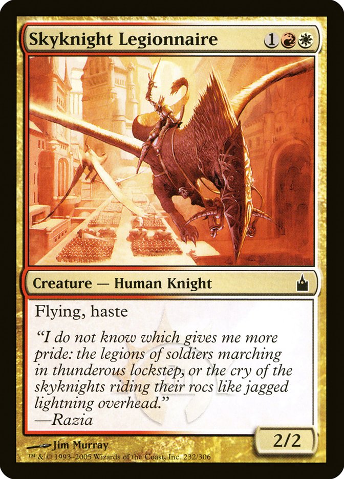 Skyknight Legionnaire [Ravnica: City of Guilds] - Magic: The Gathering - Card Brawlers | Quebec | Canada |