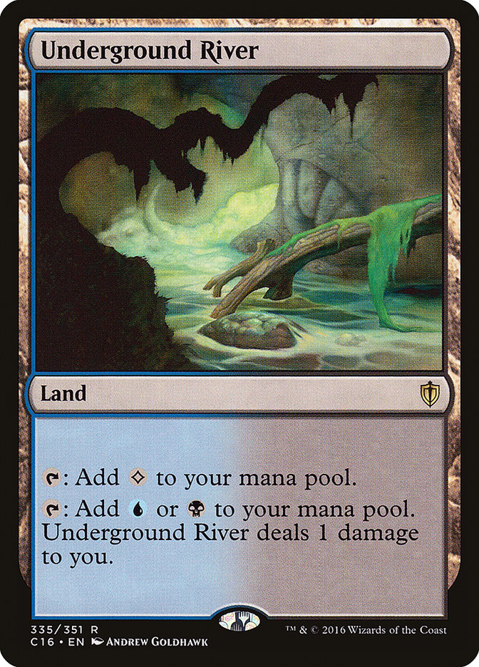 Underground River [Commander 2016] - Magic: The Gathering - Card Brawlers | Quebec | Canada |
