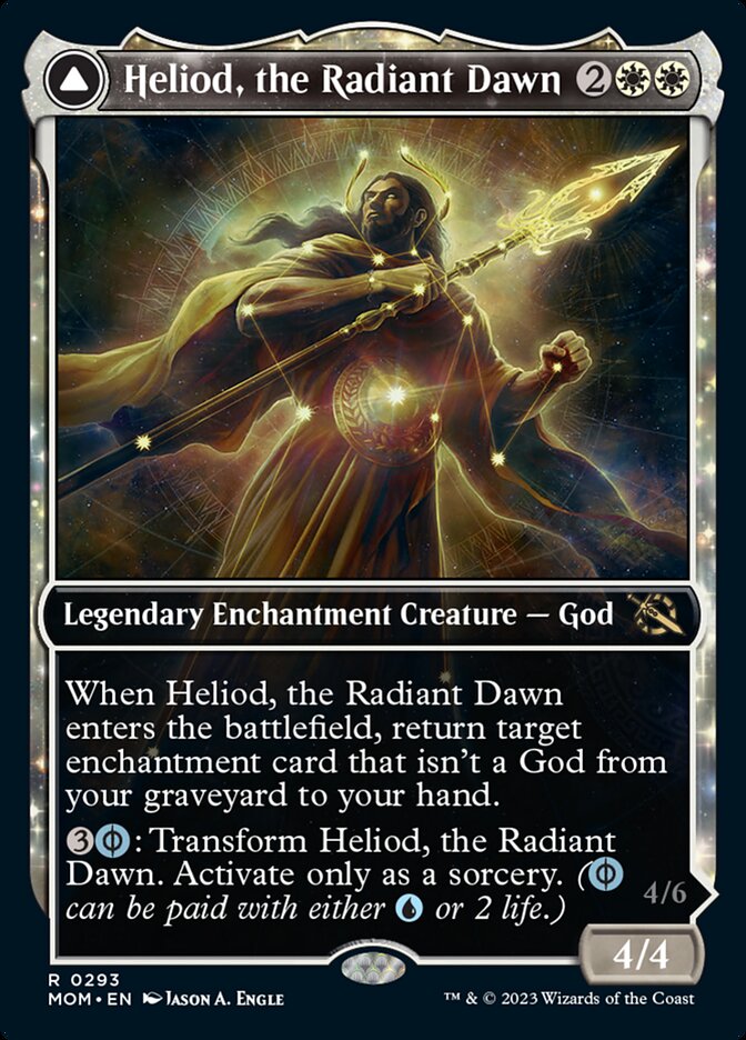 Heliod, the Radiant Dawn // Heliod, the Warped Eclipse (Showcase Planar Booster Fun) [March of the Machine] - Magic: The Gathering - Card Brawlers | Quebec | Canada |