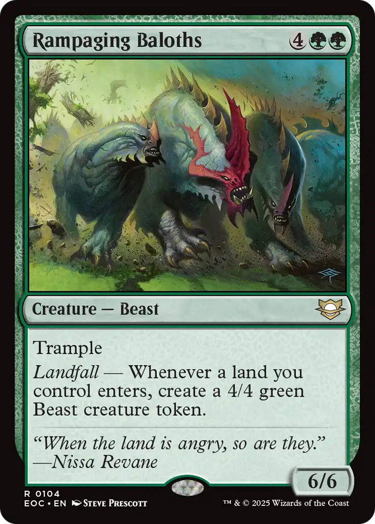 Rampaging Baloths [Edge of Eternities Commander] - Magic: The Gathering - Card Brawlers | Quebec | Canada |