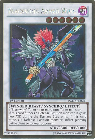 Blackwing Armed Wing [PGLD-EN078] Gold Rare - Yu-Gi-Oh! - Card Brawlers | Quebec | Canada |