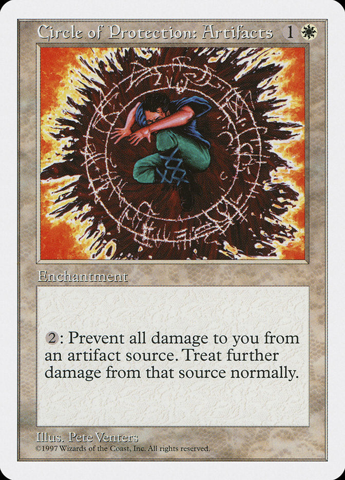 Circle of Protection: Artifacts [Fifth Edition] - Magic: The Gathering - Card Brawlers | Quebec | Canada |
