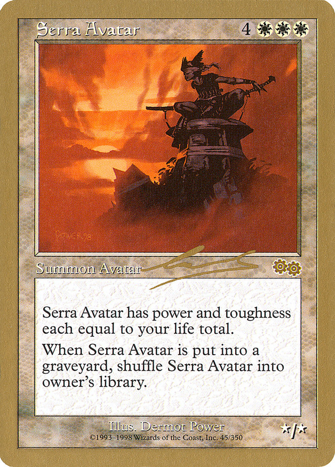 Serra Avatar (Nicolas Labarre) [World Championship Decks 2000] - Magic: The Gathering - Card Brawlers | Quebec | Canada |