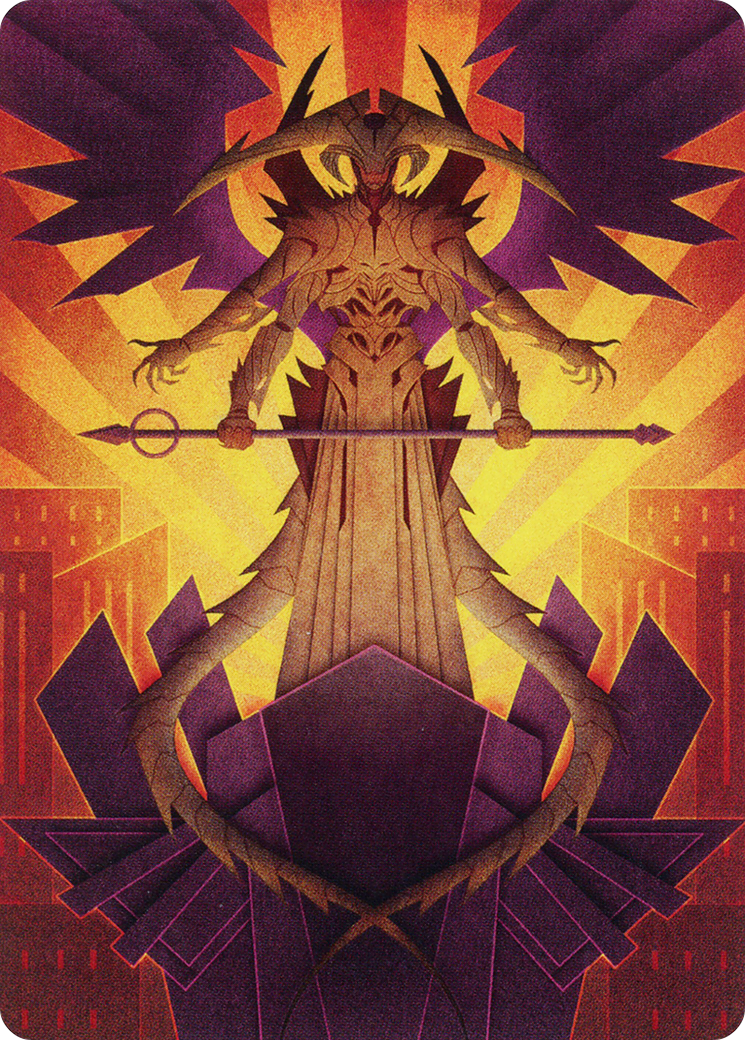 Atraxa, Praetors' Voice Art Card [March of the Machine Art Series] - Magic: The Gathering - Card Brawlers | Quebec | Canada |