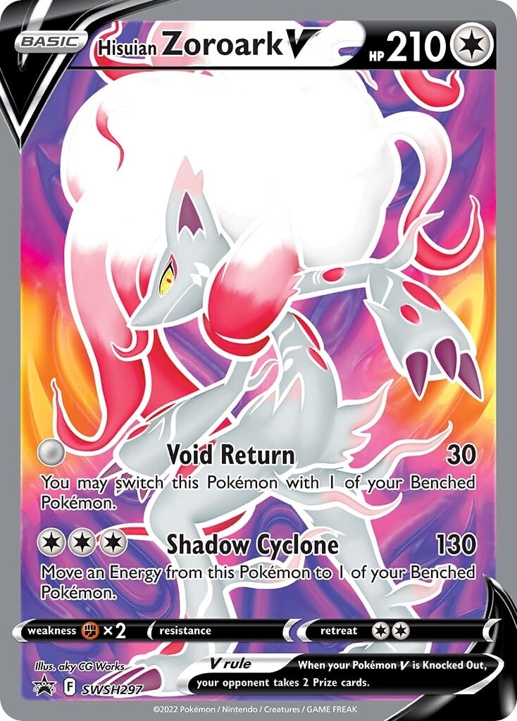 Hisuian Zoroark V (SWSH297) [Sword & Shield: Lost Origin] - Pokémon - Card Brawlers | Quebec | Canada |