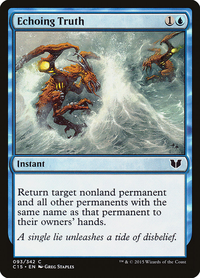 Echoing Truth [Commander 2015] - Magic: The Gathering - Card Brawlers | Quebec | Canada |