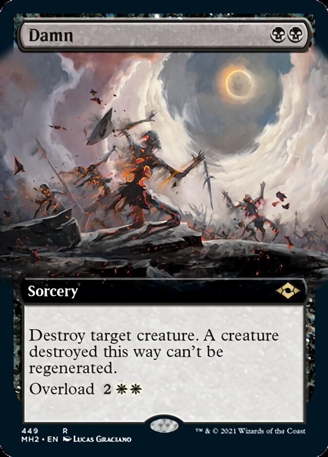 Damn (Extended Art) [Modern Horizons 2] - Magic: The Gathering - Card Brawlers | Quebec | Canada |