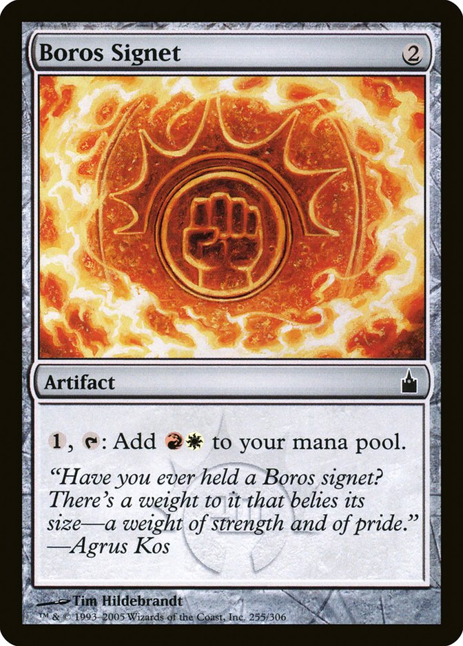 Boros Signet [Ravnica: City of Guilds] - Magic: The Gathering - Card Brawlers | Quebec | Canada |