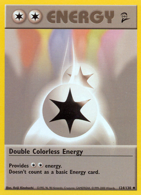 Double Colorless Energy (124/130) [Base Set 2] - Pokémon - Card Brawlers | Quebec | Canada |