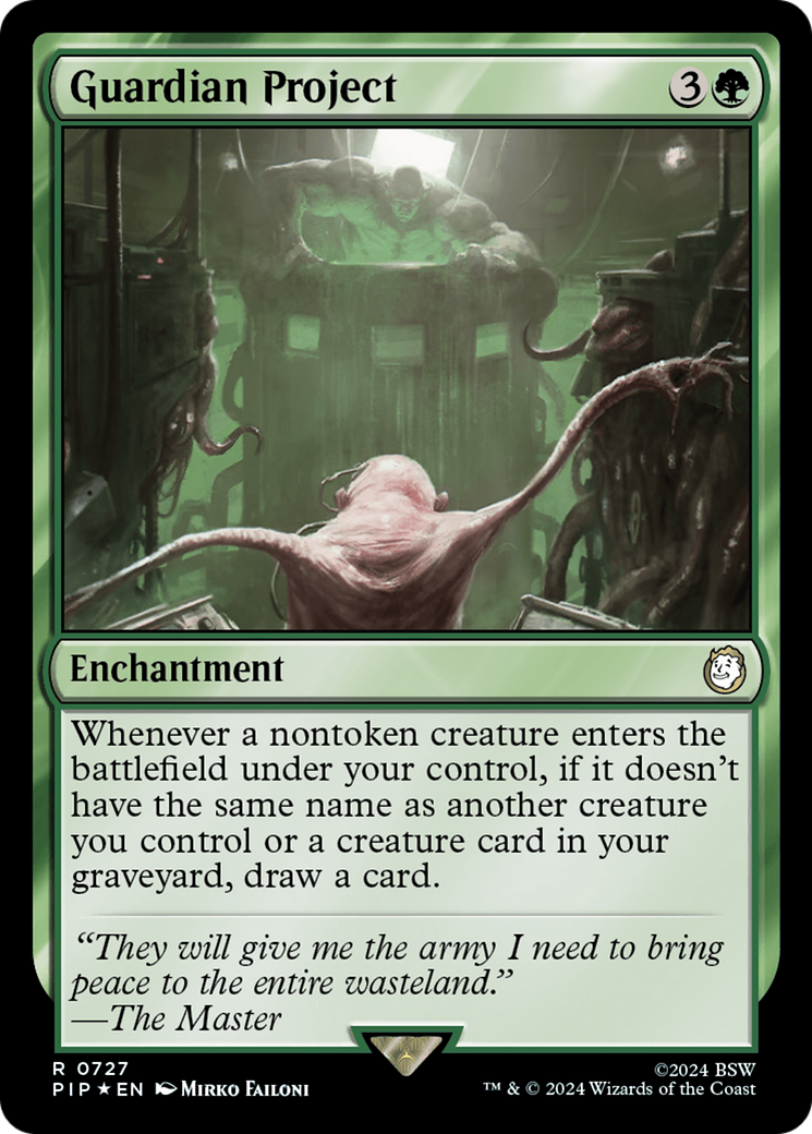 Guardian Project (Surge Foil) [Fallout] - Magic: The Gathering - Card Brawlers | Quebec | Canada |