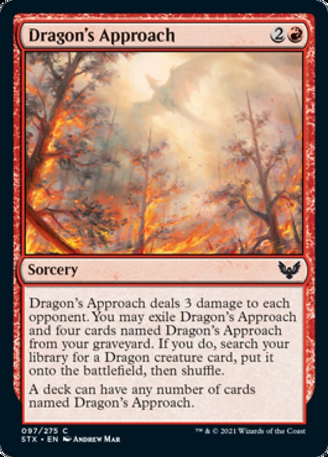 Dragon's Approach [Strixhaven: School of Mages] - Magic: The Gathering - Card Brawlers | Quebec | Canada |