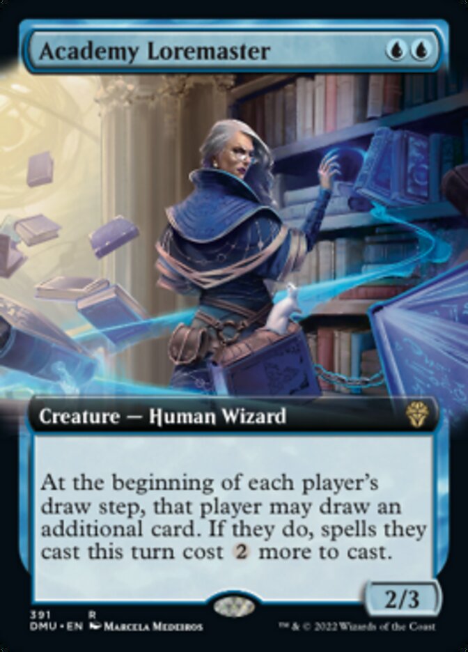 Academy Loremaster (Extended Art) [Dominaria United] - Magic: The Gathering - Card Brawlers | Quebec | Canada |