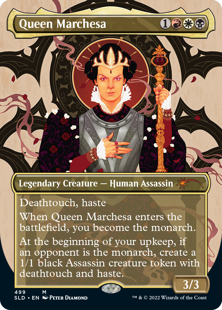Queen Marchesa (Borderless) [Secret Lair Drop Series] - Magic: The Gathering - Card Brawlers | Quebec | Canada |